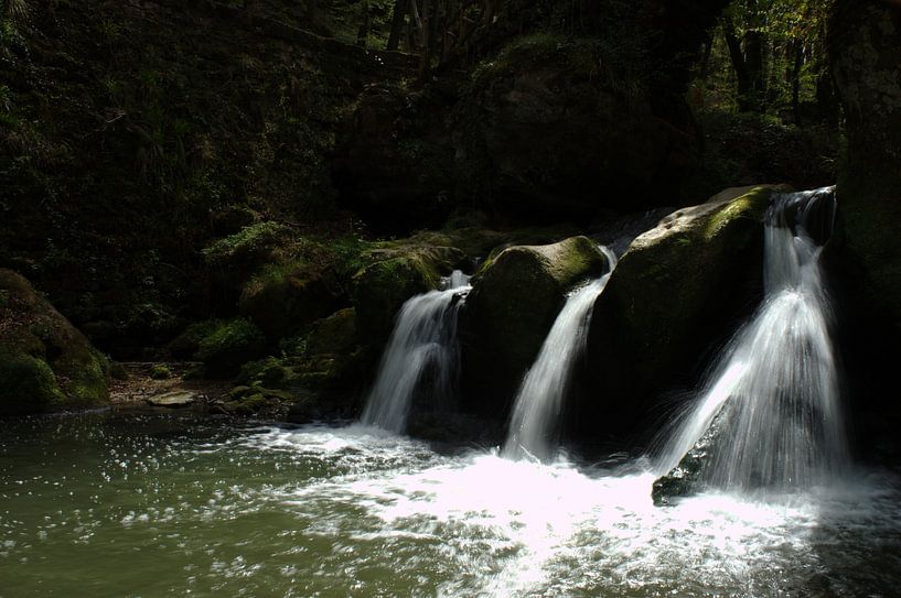 waterfall from time by Tobias Van der ploeg