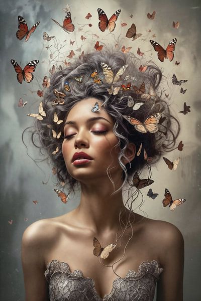 Larmes de papillon - Un portrait de Madama Butterfly par Arjen Roos