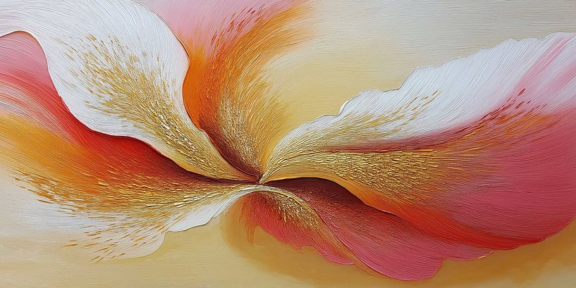 abstracte bloem van Bert Nijholt
