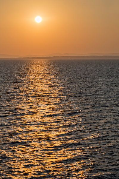 Sunset in Greece by Miranda van Hulst