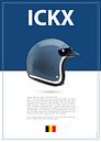 Jacky Ickx helmet by Theodor Decker thumbnail