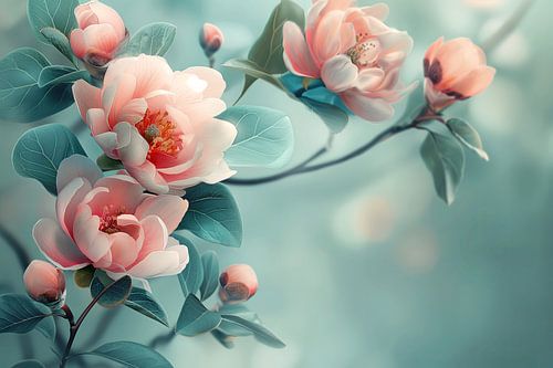 bloemen design versiering