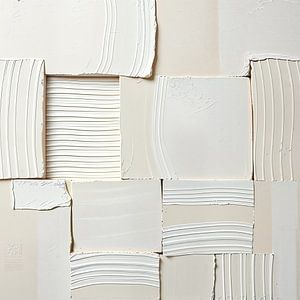 Moderne abstrakte Blöcke beige weiß.