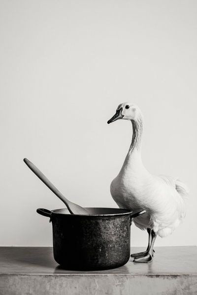 Gans in der Küche von Poster Art Shop