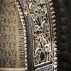 Detail  uit boog Alhambra Cordoba van Karel Ham