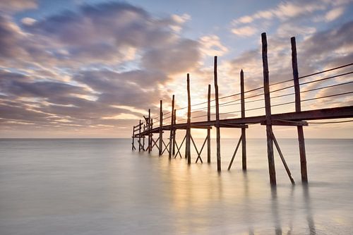 Jetty for the ferry from Texel to Vlieland by John Leeninga
