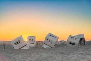 Strandkorb-Chaos in Sankt Peter-Ording