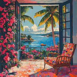 Henri Matisse inspires Open Window See by Niklas Maximilian