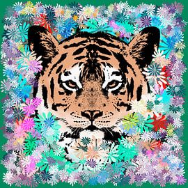 Flower-Tiger