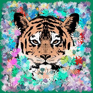 Flower-Tiger - HG green