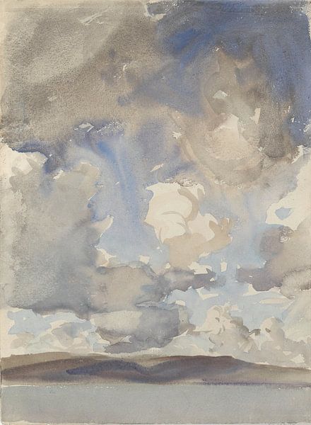 Landschap wolken van WEST EGG designs