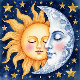 Wenn die Sonne den Mond trifft von Jutta Maria Pusl