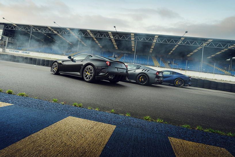 Ferrari V12 trio van Gijs Spierings