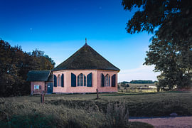 Sterne über Vitter Kapelle von Martin Wasilewski
