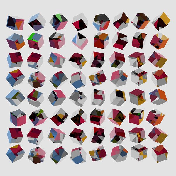 Abstract composition 721 by Angel Estevez