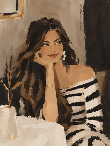 Elegantie zwart wit