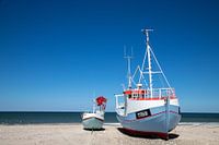 Fishing boats at Thy National Park
