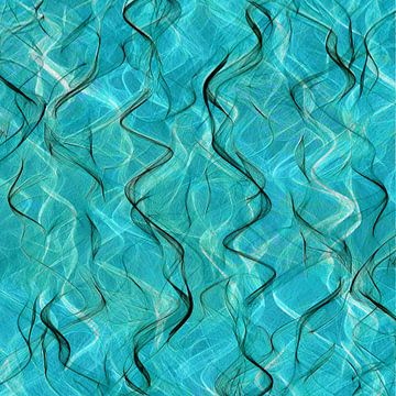 Makewater 01 - abstracte digitale compositie van Nelson Guerreiro