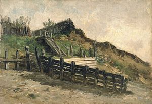 Paysage de clôture de Carlos de Haes-Zeehouten, Paysage antique