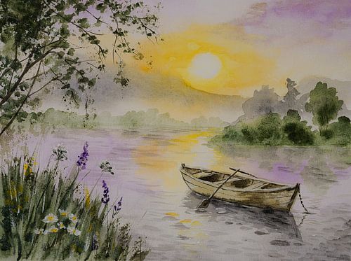 Aquarelle n° 323 sur Tania Perneel