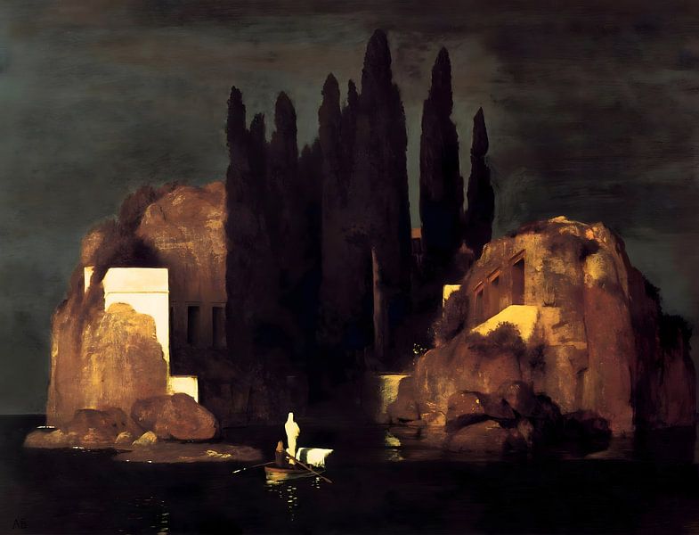 The Isle of the Dead - Arnold Böcklin by Accessible Art