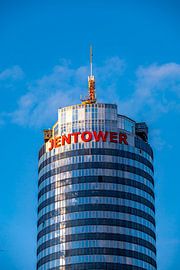 Evening hours on a spring day in the beautiful Saale city of Jena - Thuringia - Germany by Oliver Hlavaty