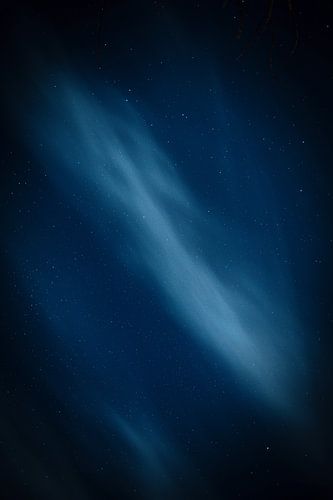 Sternenhimmel mit Wolken