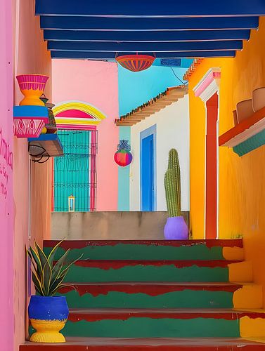 Colourful Merida in Mexico