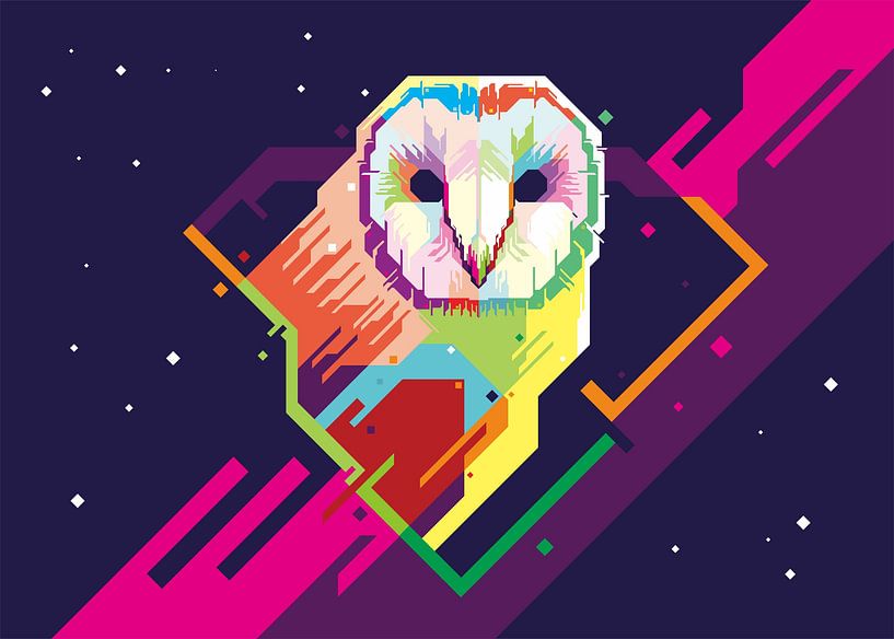 OWL OUT OF THE NEST WPAP by Taufan Heriyansyah