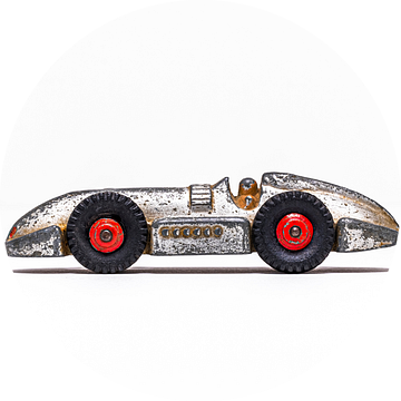 Land speed record dinky toys speelgoed auto van Maurice Volmeyer