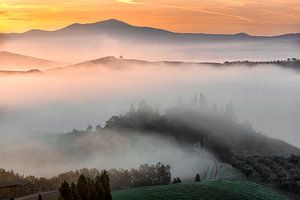 Mistig Toscane - Italie