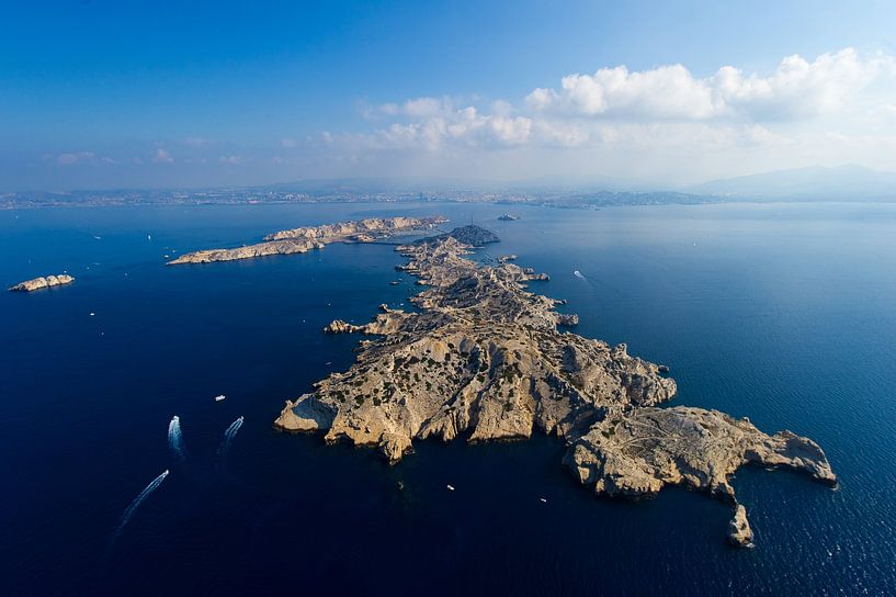 Marseille vanuit de lucht van Vincent Xeridat