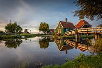 Zaanse Schans - Ferme - Coucher de soleil