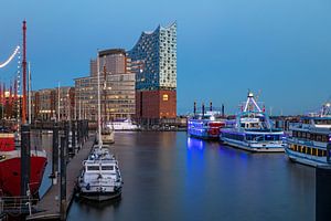 Hamburg - Elbphilharmonie am Abend
