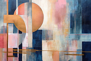 Königliches Glühen | Moderne Kunst