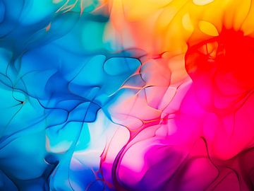 Regenboogkleuren van Mustafa Kurnaz