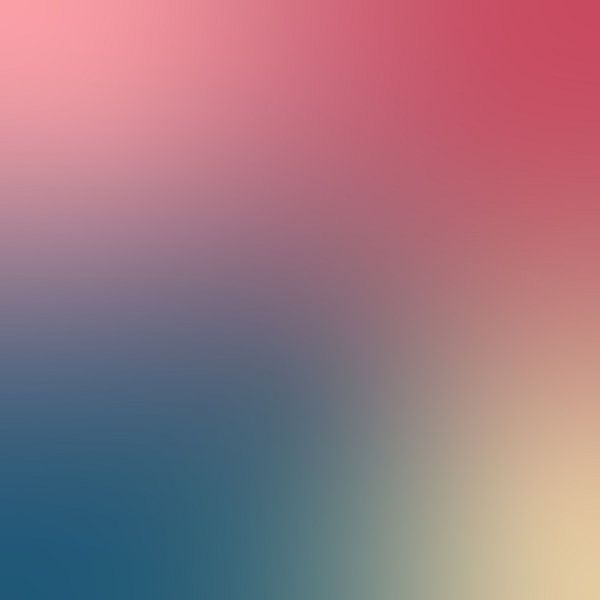 Gradient pastel and neon color art. Blue, red, pink, off white. by Dina Dankers