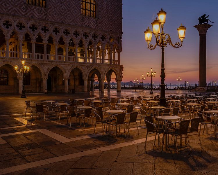 Venedig - Dogenpalast und San Marco II von Teun Ruijters