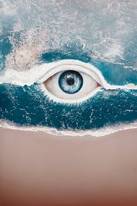 L'œil et l'océan : une fascinante symbiose entre l'homme et la nature