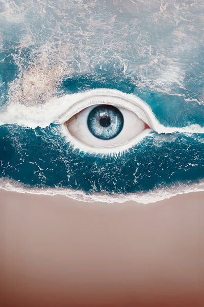 Oog en Oceaan: Fascinerende Symbiose van Mens en Natuur van Elianne van Turennout