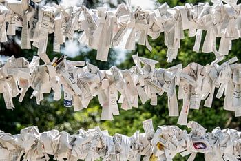 Papieren gebeden Miyajima Japan
