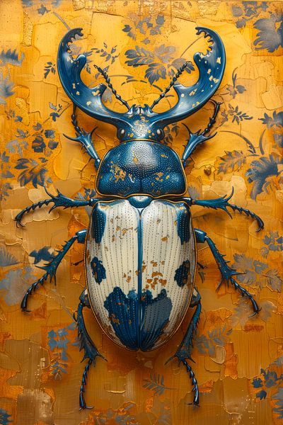 Käfer auf Gold von Dunto Venaar