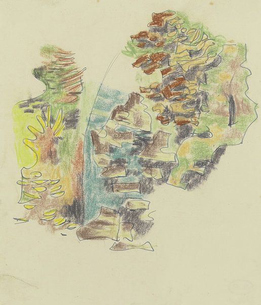 August Babberger - Study for plants by Peter Balan