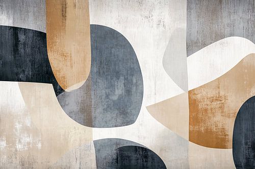 Neutrale abstracte geometrische vormen