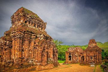 The ruins of My Son, Vietnam by Antwan Janssen