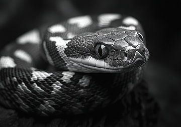 Under the spell of splendour: a snake in full beauty