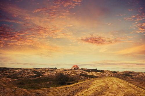 Sunset and evening sky - Spiekeroog