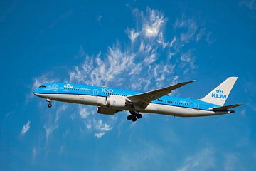 KLM Boeing 787-9, reg. PH-BHD, Bougainvillaea van Gert Hilbink
