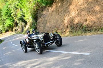 Bugatti T 51 à l'Eggberg Klassik 2023 - Départ 137 sur Ingo Laue