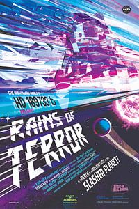 Rains of Terror Poster van NASA and Space